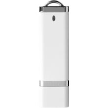 Load image into Gallery viewer, Flat 4GB USB flash drive — White (detail)
