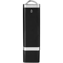 Load image into Gallery viewer, Flat 4GB USB flash drive — Black (detail)