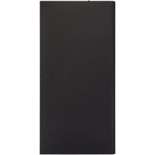 Load image into Gallery viewer, Stellar 8000 mAh solar power bank — Black (back)