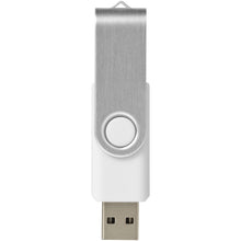 Load image into Gallery viewer, Rotate-basic 16GB USB flash drive — White (front)