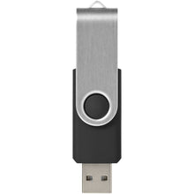 Load image into Gallery viewer, Rotate-basic 32GB USB flash drive — Black (front)