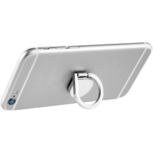 Load image into Gallery viewer, Cell aluminium ring phone holder — Silver