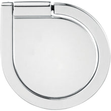 Load image into Gallery viewer, Cell aluminium ring phone holder — Silver (front)