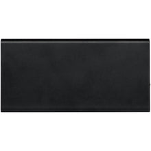 Load image into Gallery viewer, Plate 8000 mAh aluminium power bank — Black (back)