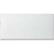 Load image into Gallery viewer, Plate 8000 mAh aluminium power bank — Silver (front)