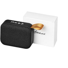 Load image into Gallery viewer, Fashion fabric Bluetooth speaker — Black