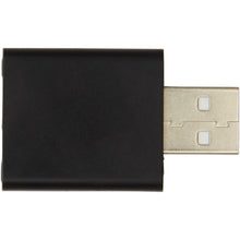 Load image into Gallery viewer, Incognito USB data blocker — Black (back)