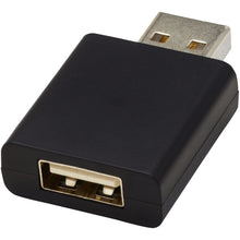 Load image into Gallery viewer, Incognito USB data blocker — Black (detail)