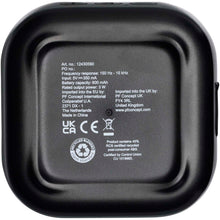 Load image into Gallery viewer, Stark 2.0 3W mini RCS recycled plastic Bluetooth speaker — Black (back)