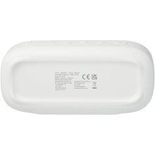 Load image into Gallery viewer, Stark 2.0 5W recycled plastic IPX5 Bluetooth speaker — White (back)