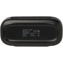Load image into Gallery viewer, Stark 2.0 5W recycled plastic IPX5 Bluetooth speaker — Black (back)