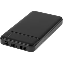Load image into Gallery viewer, Loop 10.000 mAh recycled plastic power bank  — Black