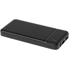 Load image into Gallery viewer, Loop 10.000 mAh recycled plastic power bank  — Black (detail)