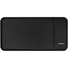 Load image into Gallery viewer, Loop 10.000 mAh recycled plastic power bank  — Black (front)