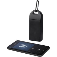 Load image into Gallery viewer, Omni 3W IPX4 RCS recycled plastic Bluetooth® speaker — Black (detail 2)