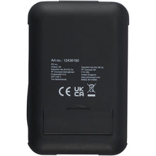 Load image into Gallery viewer, Savvy recycled plastic modular charging cable with phone holder — Black (back)