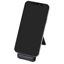 Load image into Gallery viewer, Savvy recycled plastic modular charging cable with phone holder — Black (detail 2)