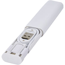 Load image into Gallery viewer, Whiz recycled plastic modular charging cable  — White