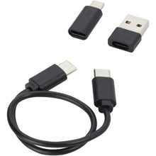 Load image into Gallery viewer, Whiz recycled plastic modular charging cable  — Black (detail 2)