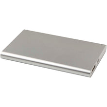 Load image into Gallery viewer, Pep 4000 mAh Type-C recycled aluminium power bank  — Silver