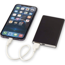 Load image into Gallery viewer, Pep 4000 mAh Type-C recycled aluminium power bank  — Titanium (detail 2)