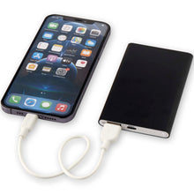 Load image into Gallery viewer, Pep 4000 mAh Type-C recycled aluminium power bank  — Black (detail 2)