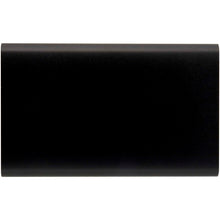 Load image into Gallery viewer, Pep 4000 mAh Type-C recycled aluminium power bank  — Black (front)