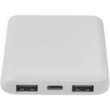 Load image into Gallery viewer, Asama 5000 mAh Type-C recycled plastic power bank — White (detail)