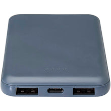 Load image into Gallery viewer, Asama 5000 mAh Type-C recycled plastic power bank — Hale Blue (detail)