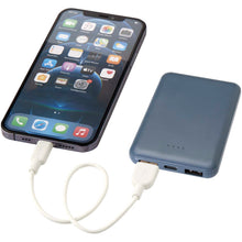 Load image into Gallery viewer, Asama 5000 mAh Type-C recycled plastic power bank — Hale Blue (detail 2)