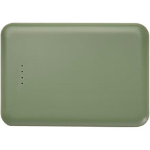 Load image into Gallery viewer, Asama 5000 mAh Type-C recycled plastic power bank — Heather green (front)