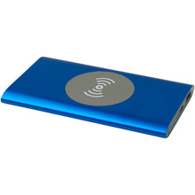 Load image into Gallery viewer, Juice 4000 mAh Type-C recycled aluminium wireless power bank  — Royal blue