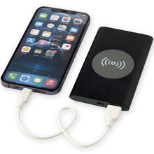Load image into Gallery viewer, Juice 4000 mAh Type-C recycled aluminium wireless power bank  — Black (detail 2)