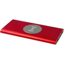 Load image into Gallery viewer, Juice 8000 mAh Type-C recycled aluminium wireless power bank — Red