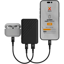 Load image into Gallery viewer, Xtorm XG205 Go2 12W 5.000 mAh fast charge power bank  — Black (detail)