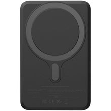 Load image into Gallery viewer, Xtorm FS5W051 5.000 mAh magnetic wireless power bank — Black (back)