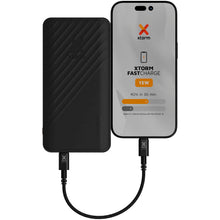 Load image into Gallery viewer, Xtorm XG220 Go2 15W 20.000 mAh fast charge power bank  — Black (detail)