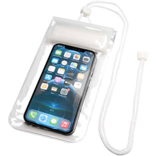 Load image into Gallery viewer, Dombay waterproof phone pouch size L — White
