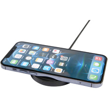 Load image into Gallery viewer, Freal 15W recycled plastic wireless charging pad — Black