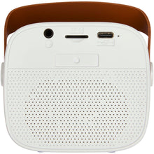Load image into Gallery viewer, Diya 3W wireless recycled plastic speaker — White (back)