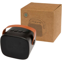 Load image into Gallery viewer, Diya 3W wireless recycled plastic speaker — Black