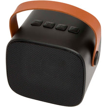 Load image into Gallery viewer, Diya 3W wireless recycled plastic speaker — Black (detail)