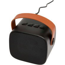 Load image into Gallery viewer, Diya 3W wireless recycled plastic speaker — Black (detail 2)