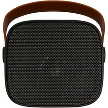 Load image into Gallery viewer, Diya 3W wireless recycled plastic speaker — Black (front)