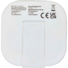 Load image into Gallery viewer, Baekdu wired Type-C earbuds with recycled plastic storage box — White (back)