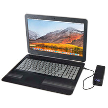 Load image into Gallery viewer, Acamar 20.000 mAh 70W recycled aluminium laptop power bank — Black (detail 2)