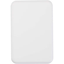 Load image into Gallery viewer, Acrab 5000 mAh 15W magnetic wireless power bank with 20W PD - made from recycled plastic — White (front)