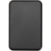 Load image into Gallery viewer, Acrab 5000 mAh 15W magnetic wireless power bank with 20W PD - made from recycled plastic — Black (front)