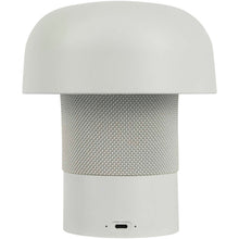 Load image into Gallery viewer, Kooduu Sensa Play Mini portable speaker and lamp — White (back)