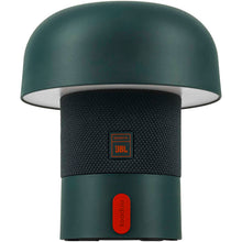 Load image into Gallery viewer, Kooduu Sensa Play Mini portable speaker and lamp — Aquamarine (front)